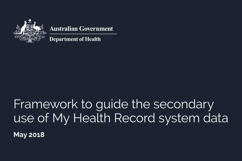 Australia releases framework for My Health Record to deliver better outcomes for patients