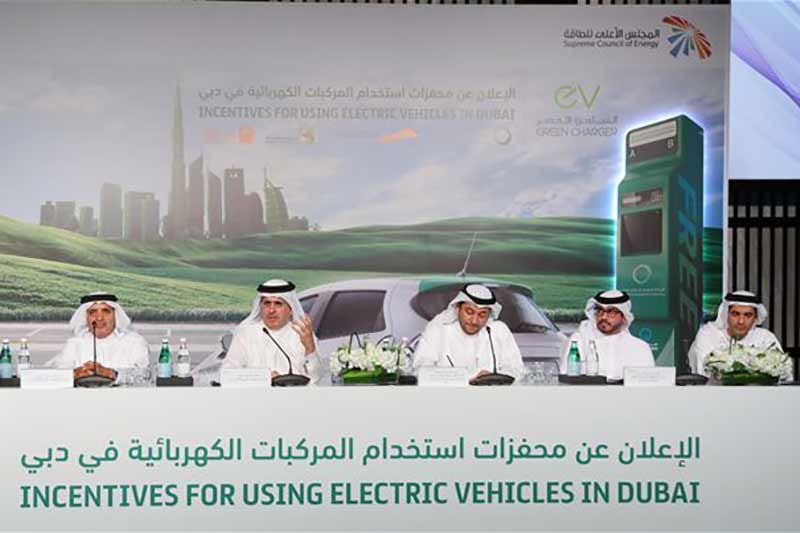 Dubai Supreme Council of Energy announces incentives to encourage use of electric and hybrid vehicles