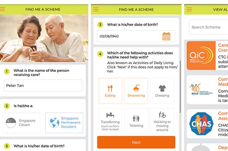 New app to help check seniors eligibility for government subsidies in Singapore
