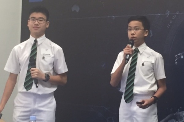 Student Innovators from Raffles Institution win Young Thinkers Challenge