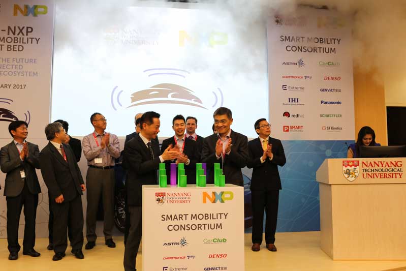 Singapores first Smart Mobility consortium launched to test new tech on NTU campus