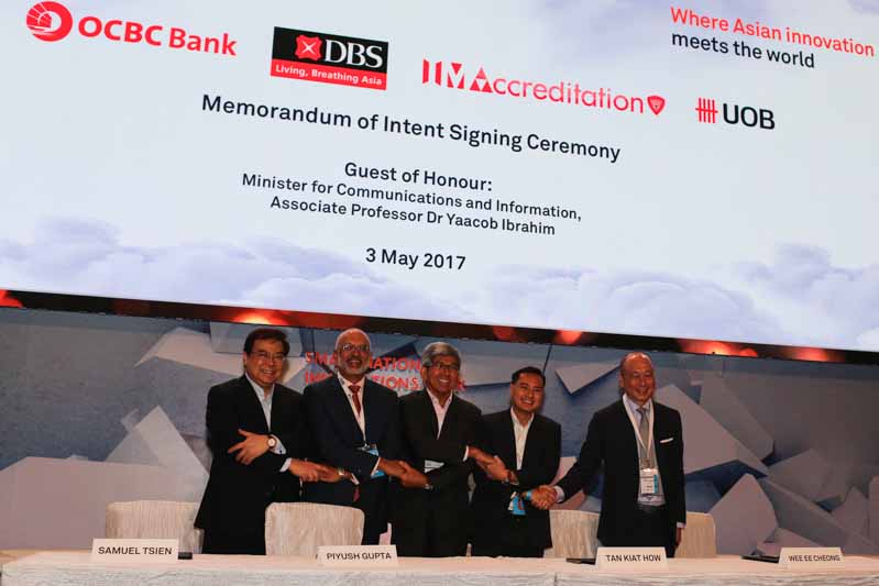 IMDA Singapore signs MOIs with three leading local banks to provide IMDA-accredited companies with access to innovative banking sector projects