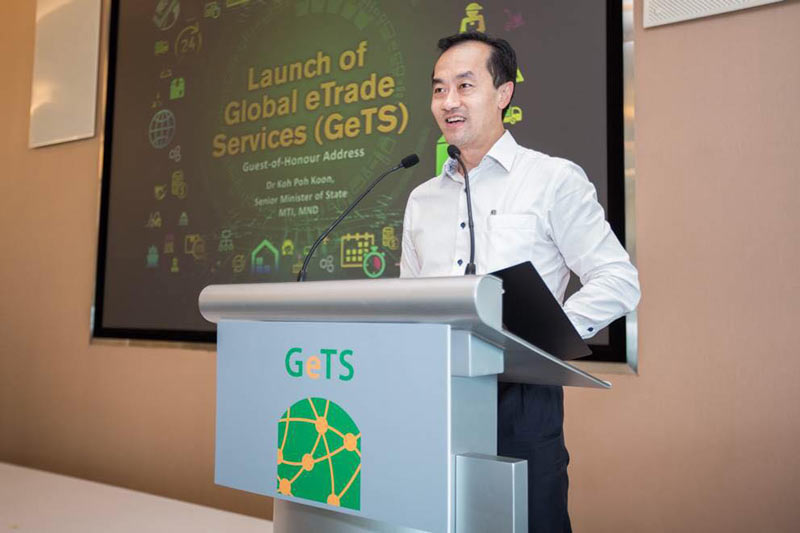 Singapores Global e Trade Services GeTS officially launched