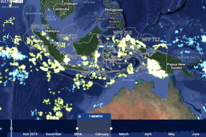Indonesia steps forward as first nation in the world to publicly share Vessel Monitoring System data