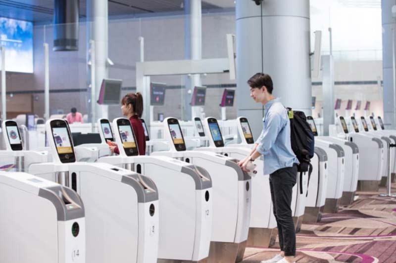 Fast and Seamless Travel options using facial recognition technology being tested at Singapore Changi Airports new terminal