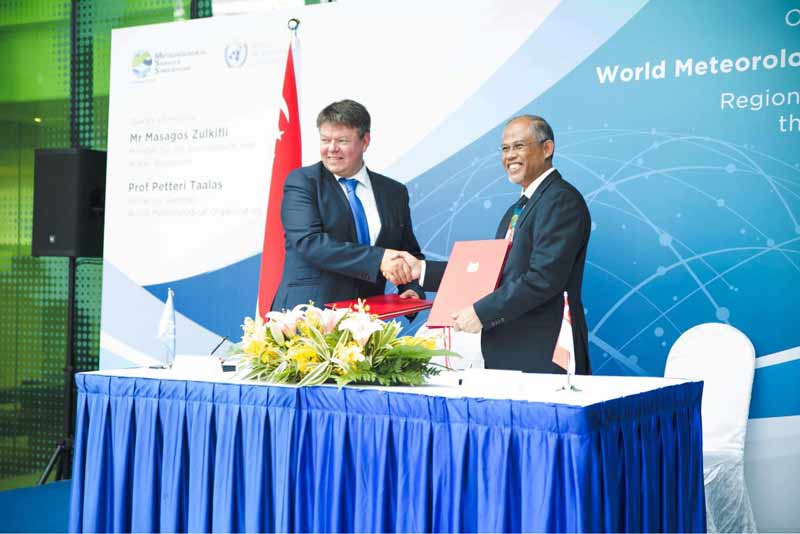 The World Meteorological Organization WMO opens new regional office in Singapore