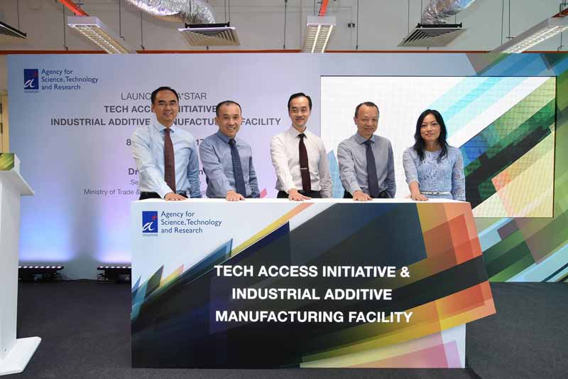 A*STAR officially launches Tech Access Initiative and opens new Industrial Additive Manufacturing Facility (IAMF) to help SMEs