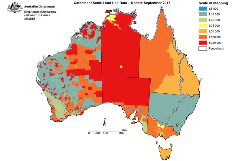 Updated mapping information provides status of land use in Australia