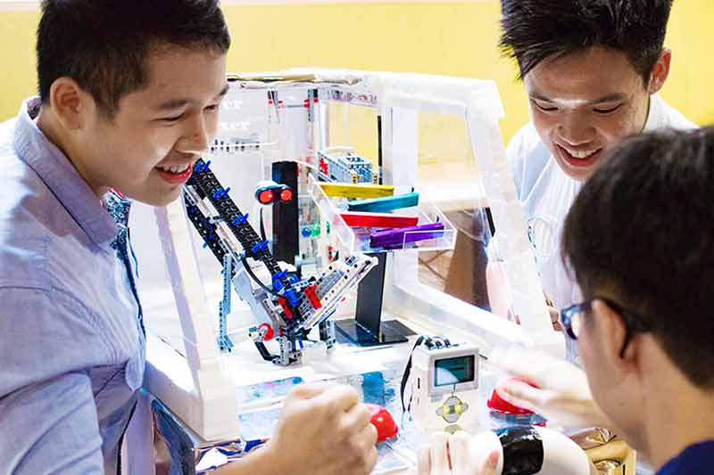 NUS students compete to design robotic aids for the elderly and the disabled using limited resources