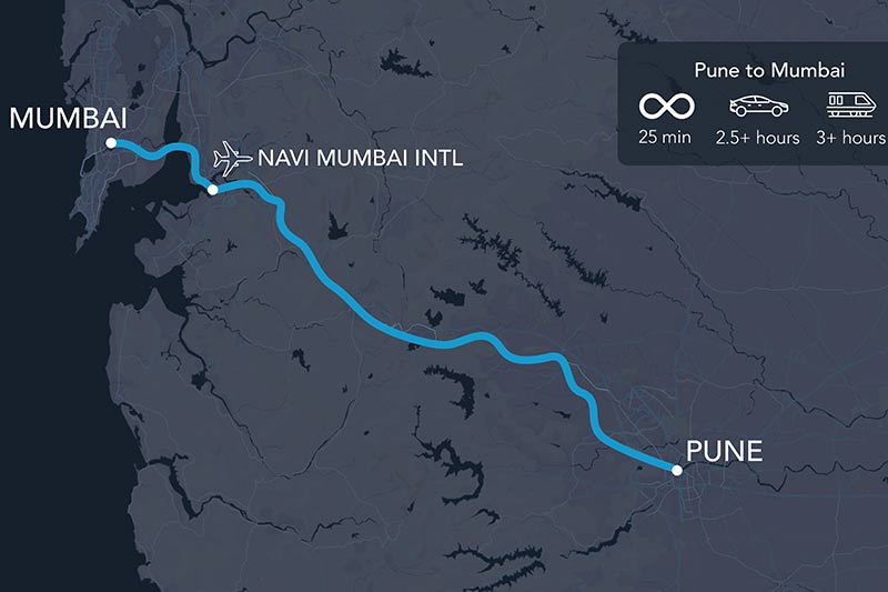 Indian state of Maharashtra announces intent to build first Hyperloop route