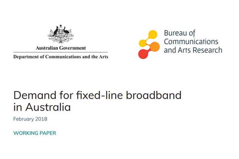Future trends of data and bandwidth demand in Australia