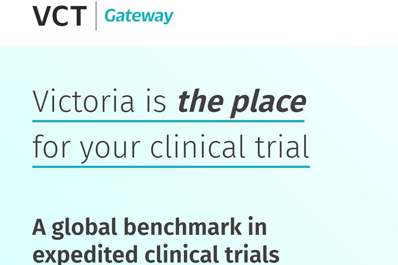 Victorian Clinical Trials Gateway portal to take Australia's clinical trial expertise to the world