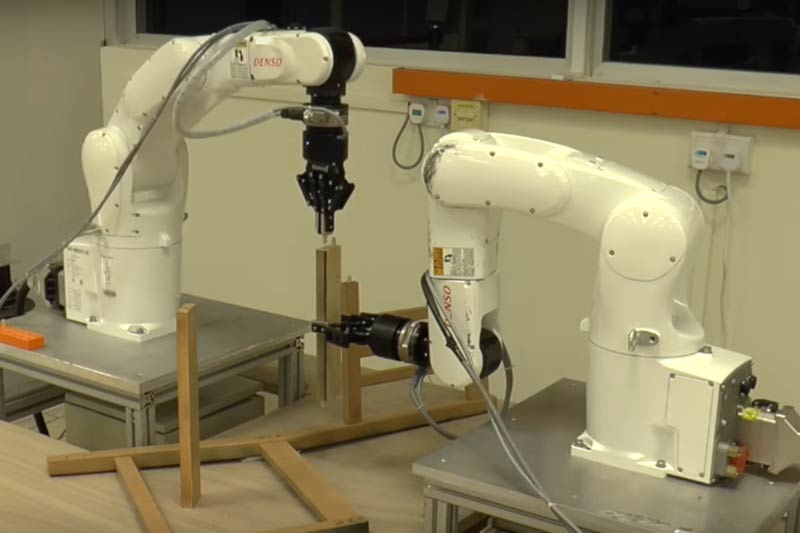 Robot developed by NTU scientists autonomously assembles IKEA chair