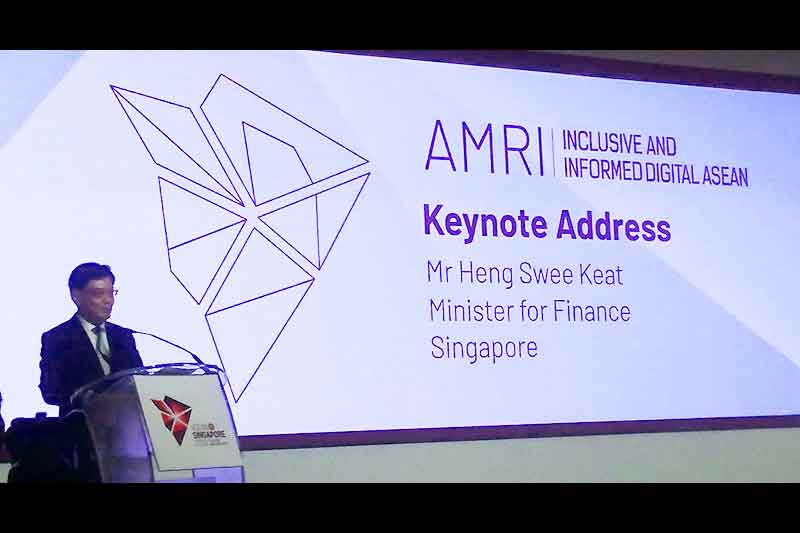 Singapore Finance Minister outlines 3 goals of an Inclusive and Informed Digital ASEAN