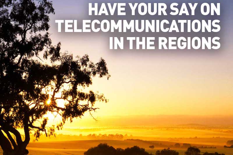 Australian Government call for submissions on regional telecommunications development