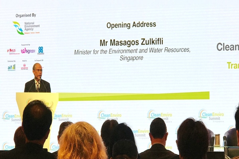 Singapore’s Ministry for the Environment and Water Resources launches two key initiatives to create opportunities for technology collaboration in the environmental services industry