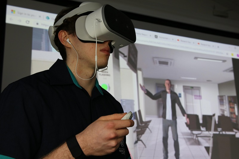 Virtual Reality Training for Newcastle University Nursing Students