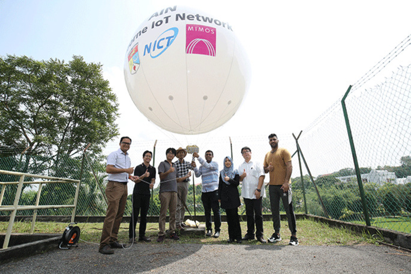 Airborne Internet of Things Network AIN
