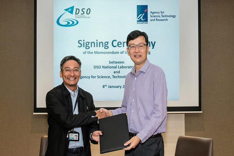 DSO and ASTAR MoU for Singapore Defence Systems