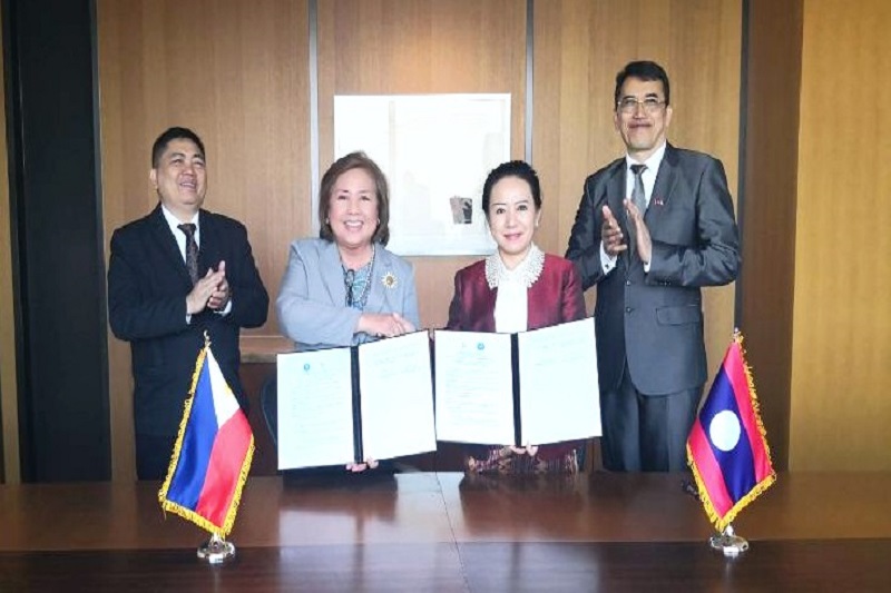 Philippines and Laos Cooperation for Intellectual Property